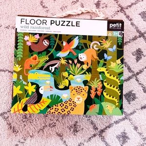 Bundle 4 ($10 items for $20) Jungle Floor Puzzle - 24 pieces- NEVER OPENED